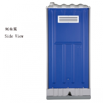 Portable toilet(Single-ply) flush Squat type