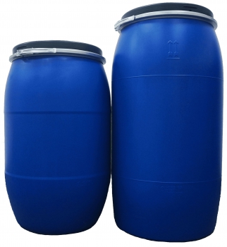 120 Liter Large opening plastic drum