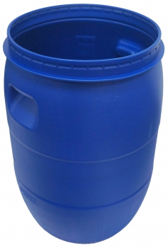 50 Liter Large opening plastic drum