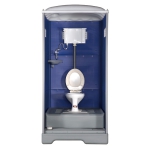 排放式流動廁所-坐式陶瓷馬桶